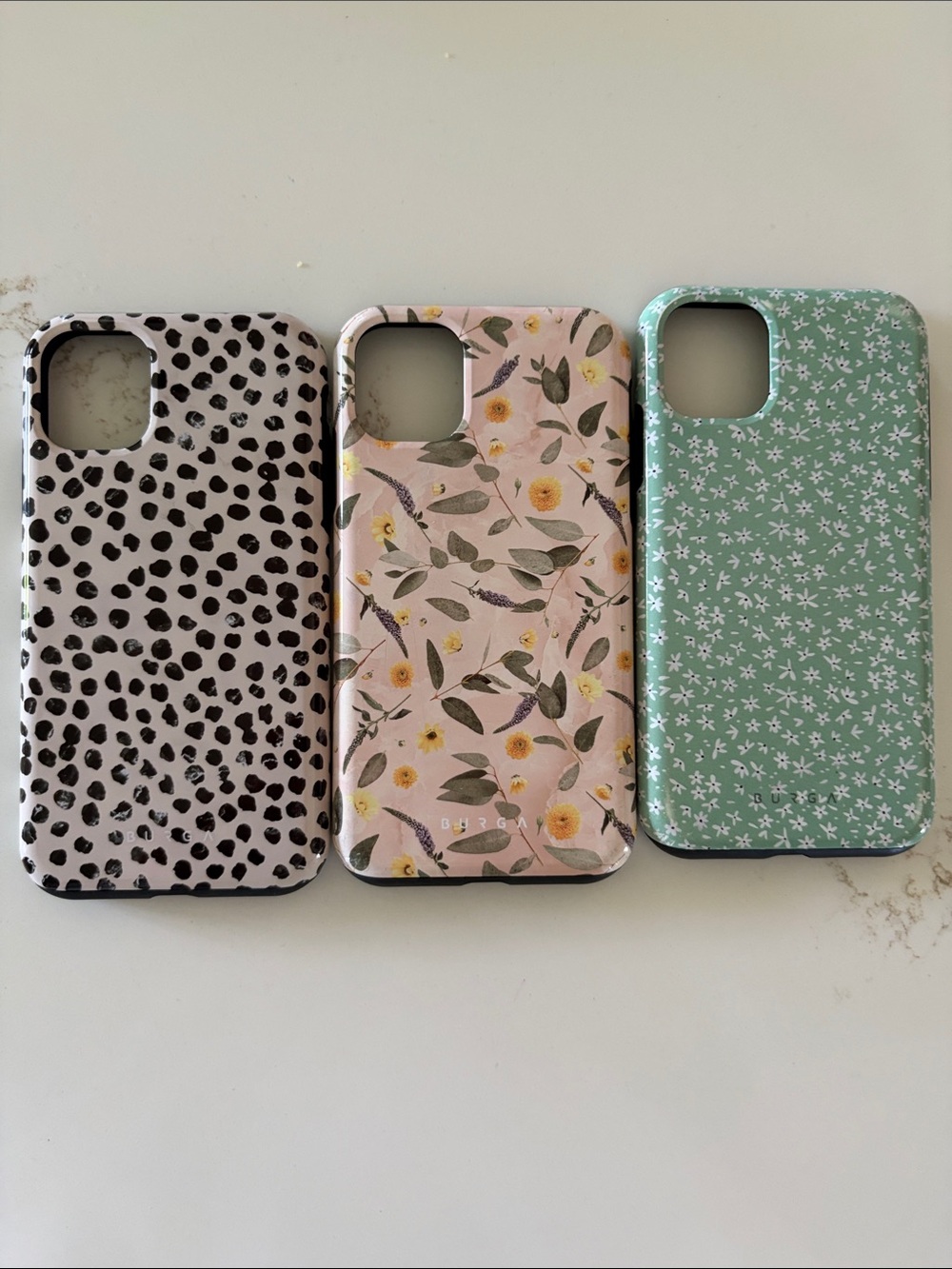3 Burga phone cases for iPhone 11